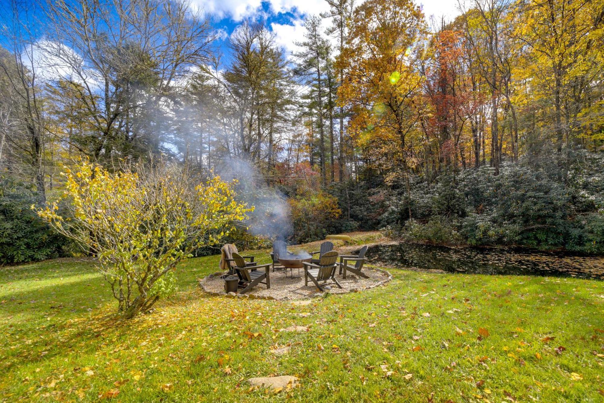 Enchanting Highlands Cottage With Pond And Falls! Εξωτερικό φωτογραφία